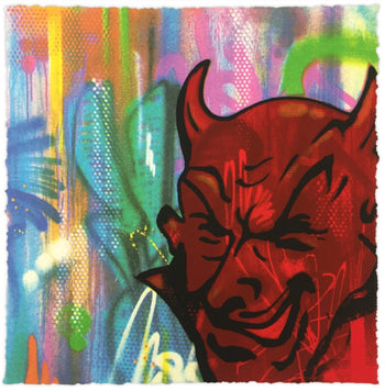 Devil Demons & Satan Graffiti Street Pop Artwork