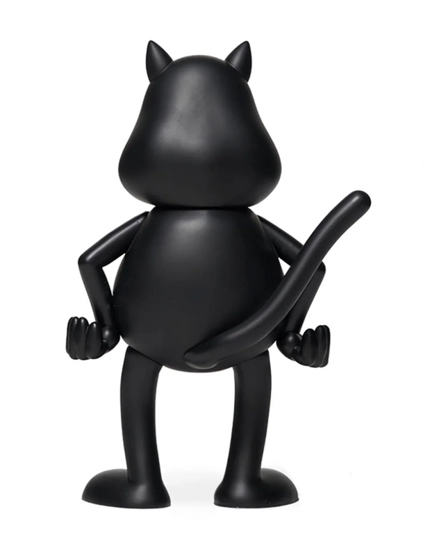 Cosmic Cat Black Art Toy by Dabs Myla x Beyond The Streets
