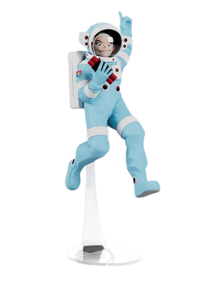 Gorillaz Noodle Astronauts Music Figure Art Toy by SuperPlastic