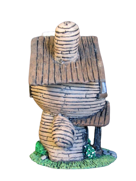 Log Cabin Original Dunny Town Art Toy by Task One