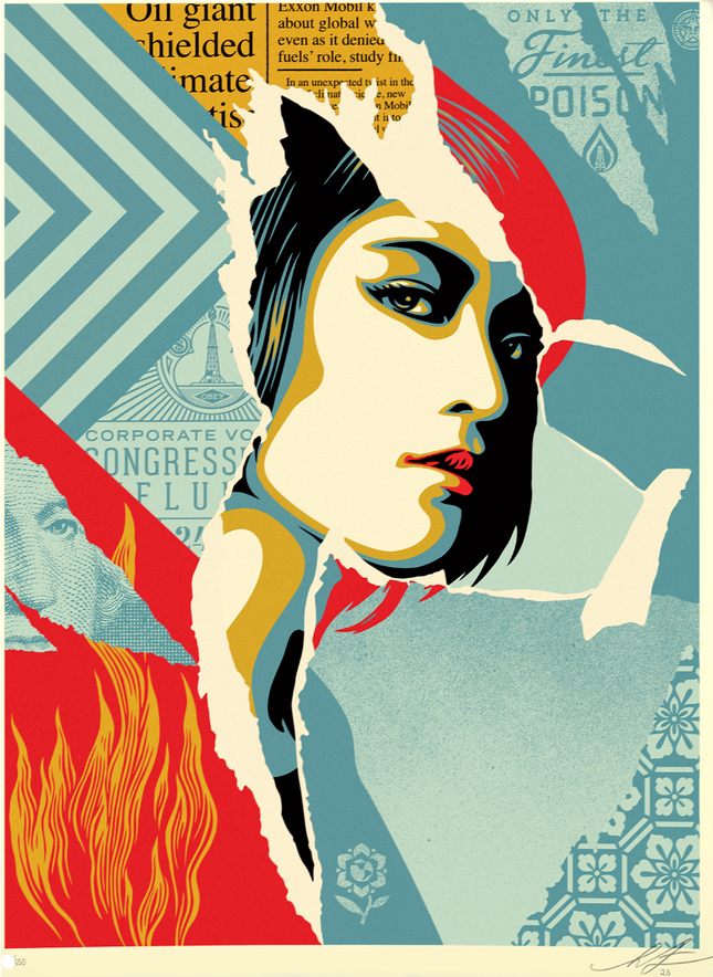 Only The Finest Poison Silkscreen Print by Shepard Fairey- OBEY