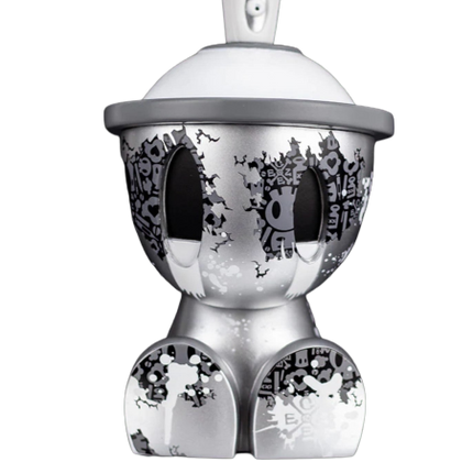 Silver OG Canbot Canz AP Artist Proof Art Toy by Czee13