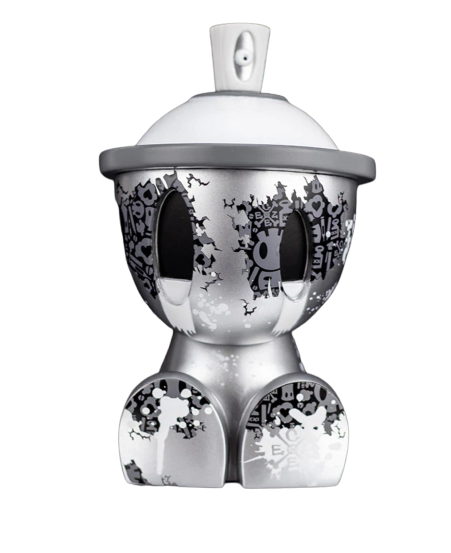 Silver OG Canbot Canz AP Artist Proof Art Toy by Czee13