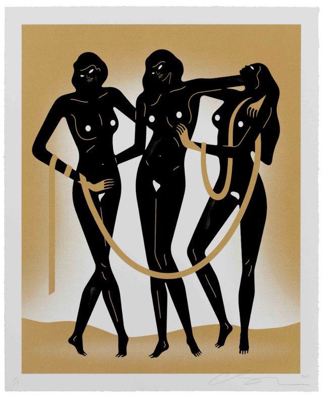 Sirens Of The Past Day Silkscreen Print by Cleon Peterson