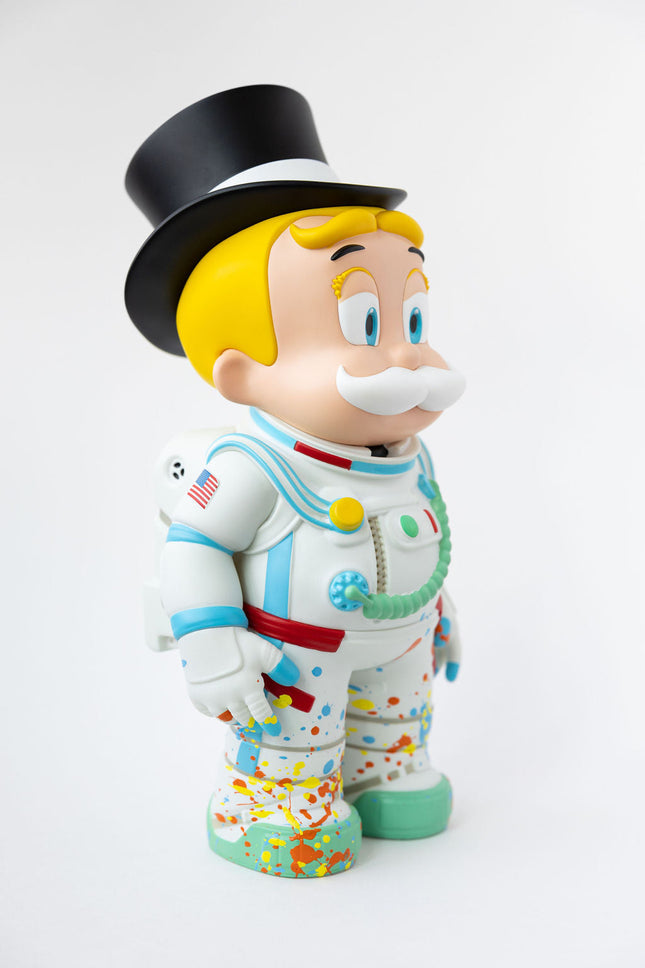 Space Man Richie Hand Finished HPM Art Toy by Alec Monopoly Brand