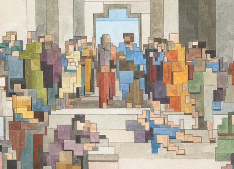 The School of Athens Giclee Print by Adam Lister