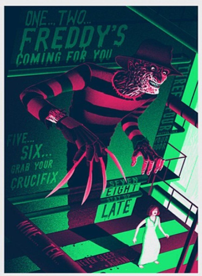 A Nightmare On Elm Street Giclee Print by Sam Chivers