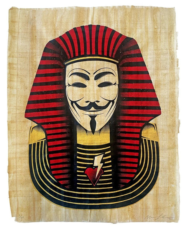Anonymous Pharaoh Giclee Print by Marwan Shahin