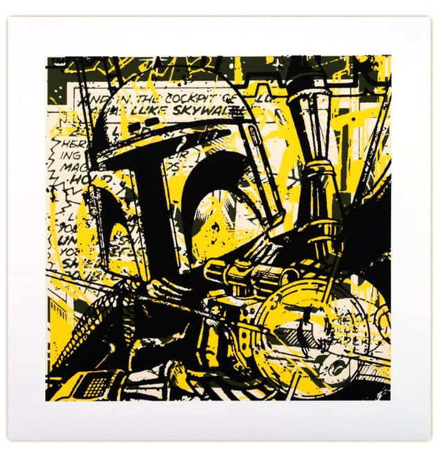 Boba Fett Variant Archival Pigment Print by Marly Mcfly