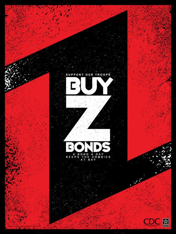 Buy Z-Bonds Silkscreen Print by Ron Guyatt