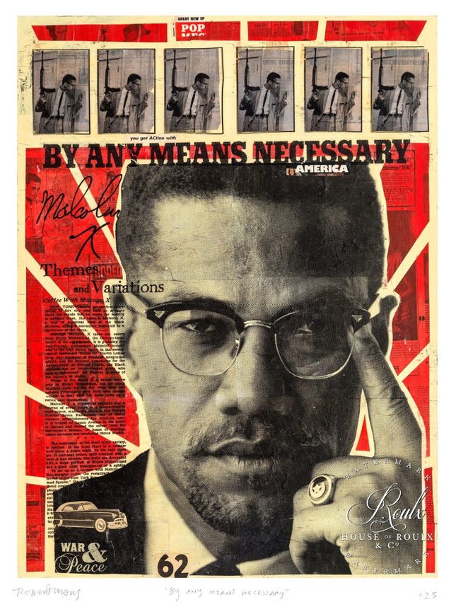 By Any Means Necessary Archival Print by Robert Mars