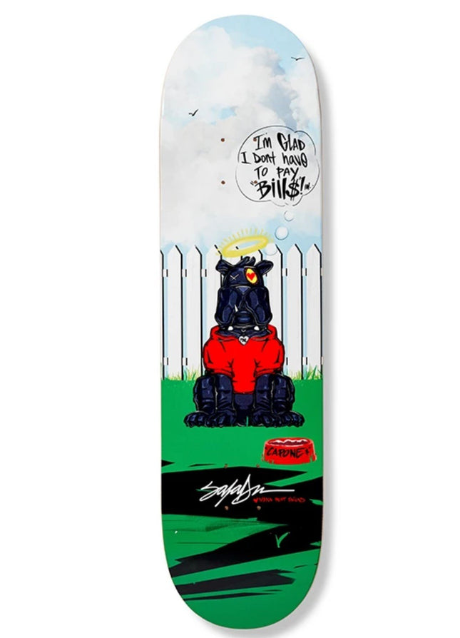 Capone Mans Best Friend Skateboard Art Deck by King Saladeen