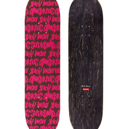 Fat Tip Brown Skateboard Art Deck by Supreme