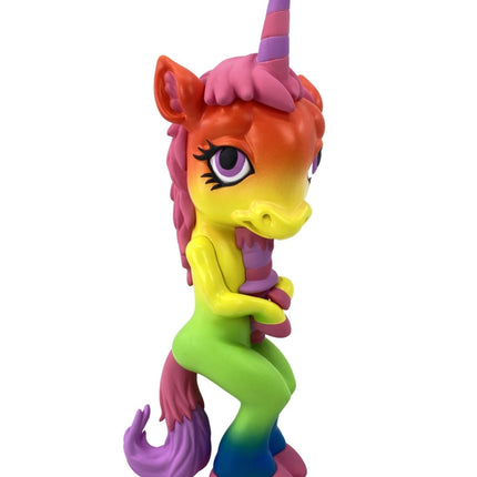 Forlorn Unicorn Rainbow Art Toy by Ron English