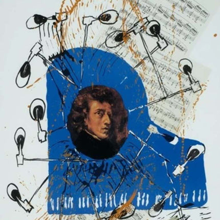 Frederic Chopin Lithograph Print by Arman