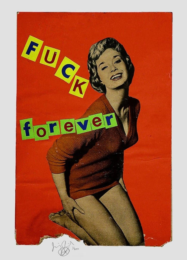Fuck Forever Giclee Print by Jamie Reid