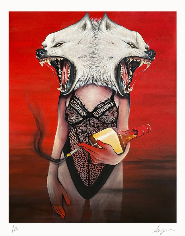 Fuck This Party Giclee Print by Alexis Price