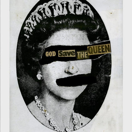 God Save The Queen Collage Giclee Print by Jamie Reid