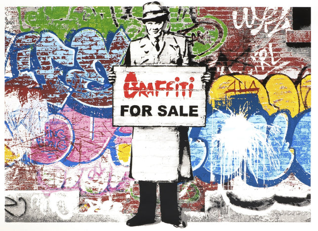 Graffiti for Sale Silkscreen by Hijack
