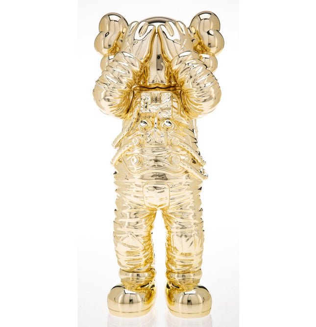 Holiday Space- Gold Fine Art Toy by Kaws- Brian Donnelly