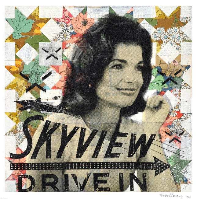 Jackie's Skyview Drive In Archival Print by Robert Mars