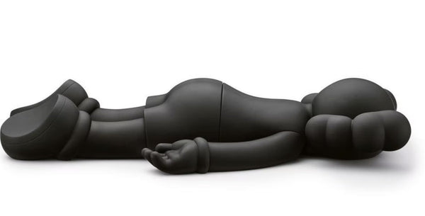 KAWS Companion 2020- Black Fine Art Toy by Kaws- Brian Donnelly