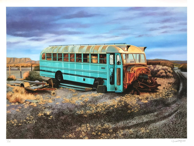 Last Stop Archival Print by Jessica Hess
