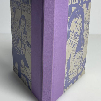 Lavender Book- Signed Military Deal Stencil Silkscreen Print by Faile