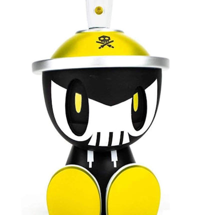 Lil Qwiky Gold & Black Canbot Canz Art Toy Figure by Quiccs x Czee13