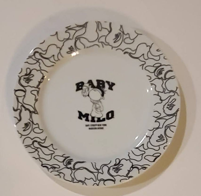 Madison Avenue Baby Milo Plate White Art Object by Bape- A Bathing Ape