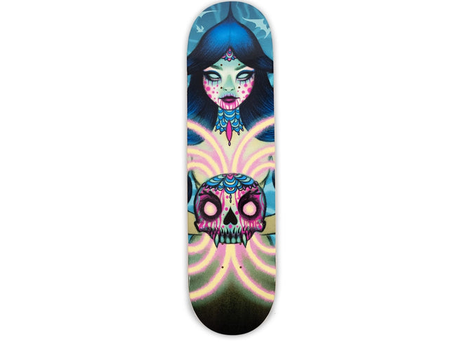 Magnetic Witch Skateboard Art Deck by Tara McPherson