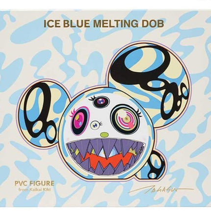 Melting Dob- Ice Blue Art Toy Sculpture by Takashi Murakami TM/KK