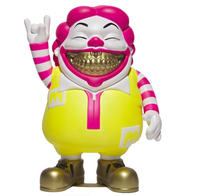 Neon MC Supersized Grin Art Toy by Ron English