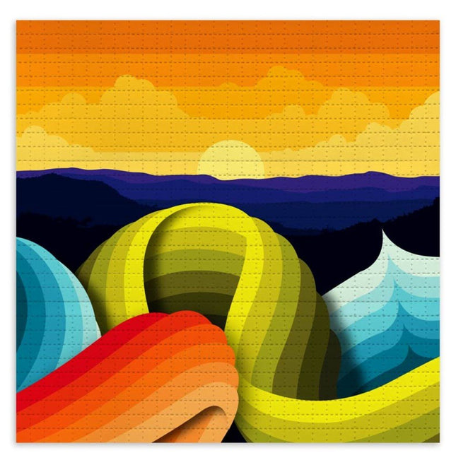 New Dawn Blotter Paper Archival Pigment Print by Ricky Watts