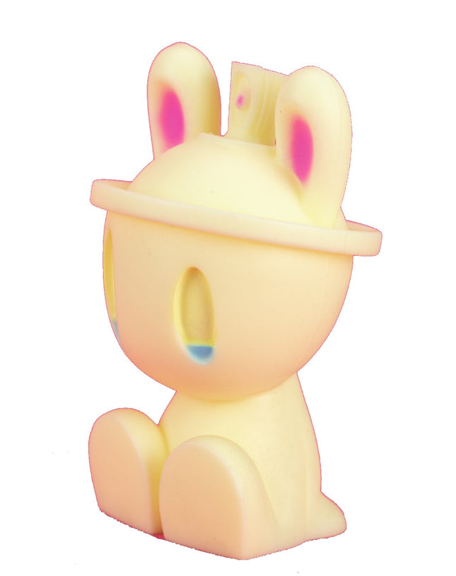 [Not]WhiteChoc Bunnybot Canbot Canz Art Toy by Czee13