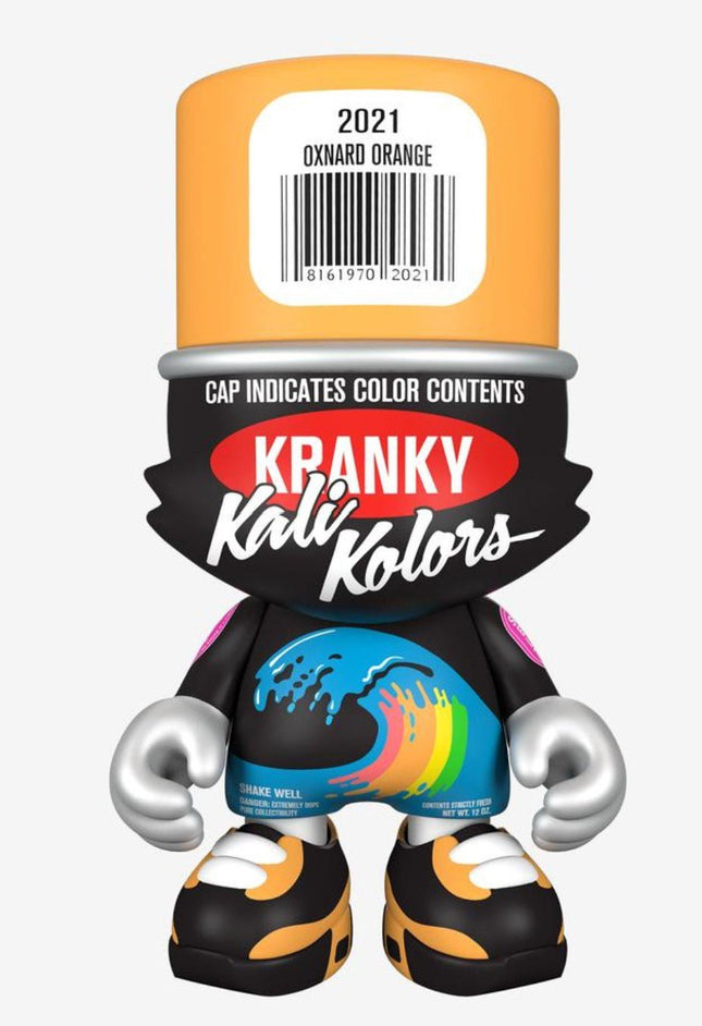 Oxnard Orange SuperKranky SuperPlastic Art Toy by Sket-One
