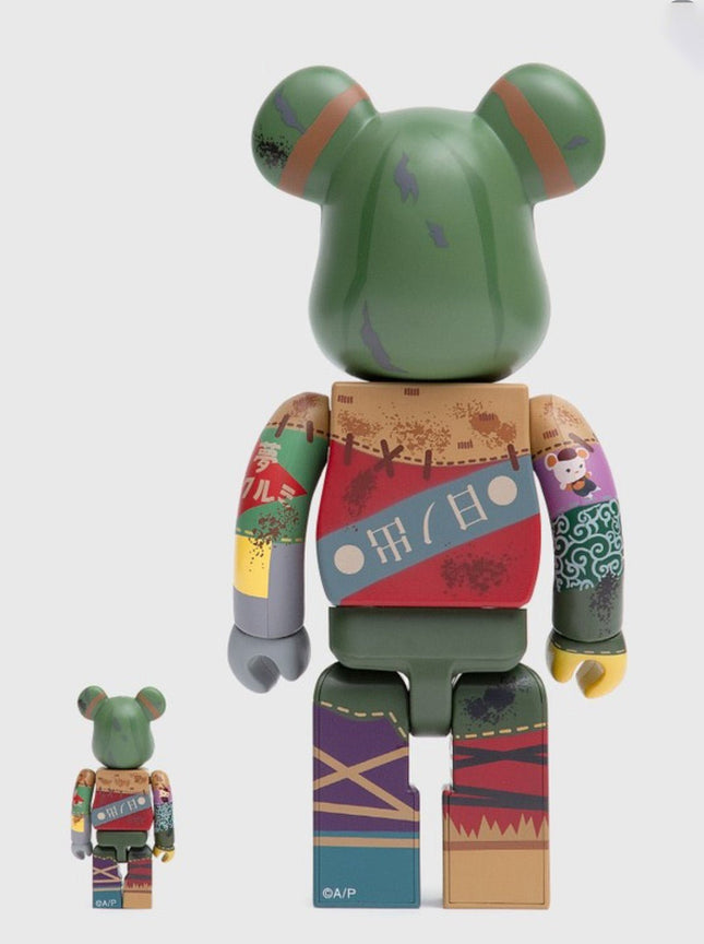 Poupelle of Chimney Town 100% & 400% Be@rbrick