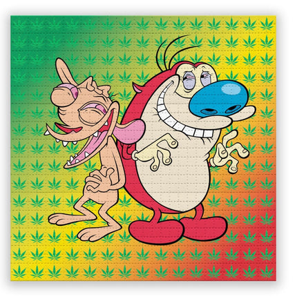 Puff, Puff, Pass Blotter Paper Archival Print by Skel