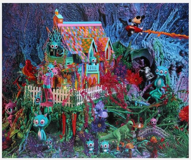 Rabbbit House Giclee Print by Ron English