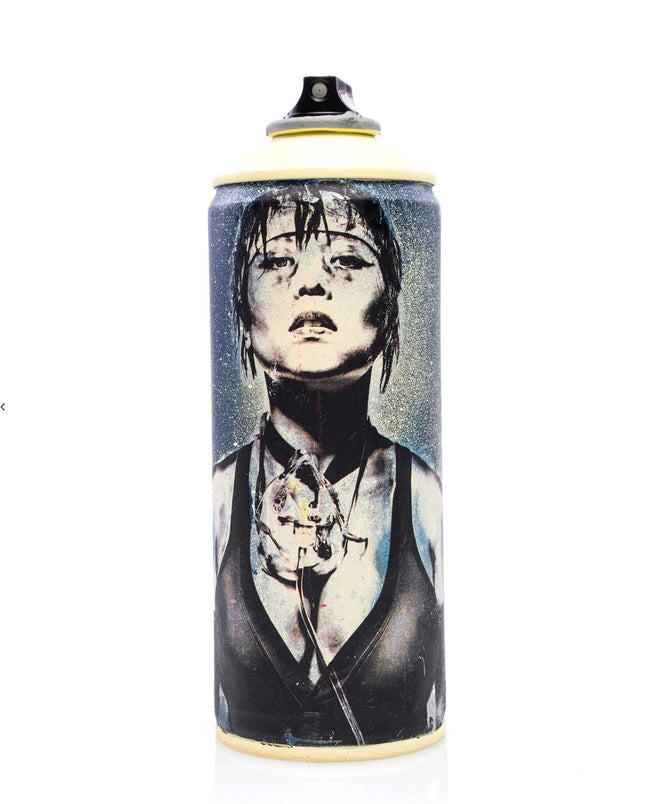 Salvage Can 10 Original Spray Paint Can Sculpture Painting Eddie Colla