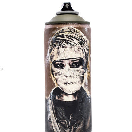 Salvage Can 3 Original Spray Paint Can Sculpture Painting Eddie Colla