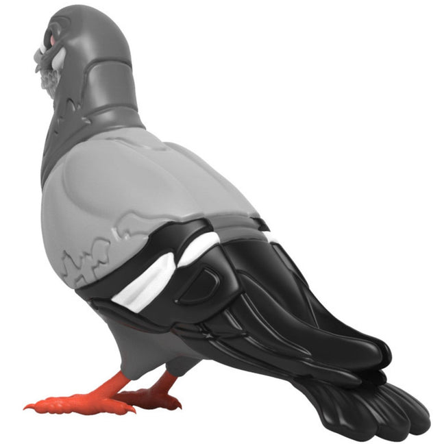Staple Grin Pigeon Mono Art Toy by Ron English x Jeff Staple