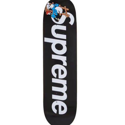 Smurfs Black Skateboard Art Deck by Supreme
