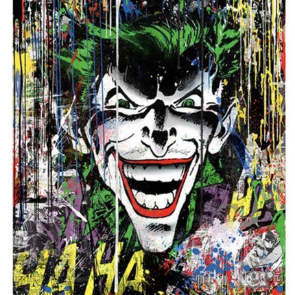 The Joker Silkscreen Print by Mr Brainwash- Thierry Guetta