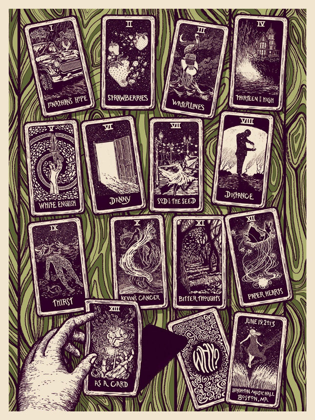 The Last Card in the Deck Why? Boston 2013 Silkscreen by James R Eads