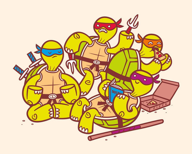 Turtle Time Giclee Print by Philip Tseng