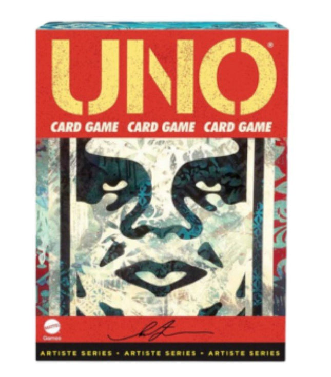 UNO Artiste Shepard Fairey Cards by OBEY x Mattel Creations