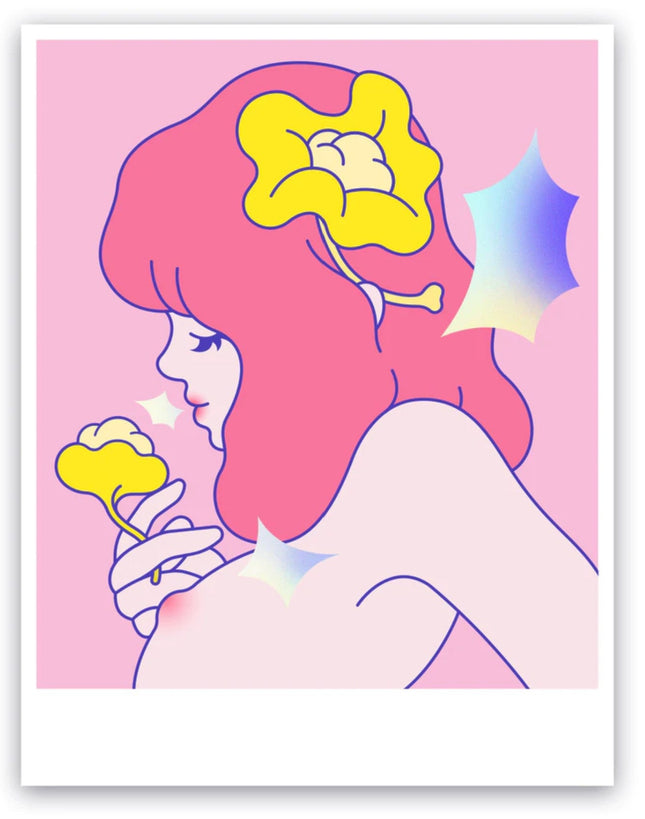 Venus Silkscreen Print by Violeta Hernandez
