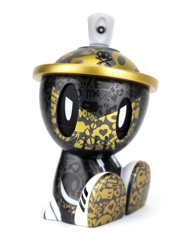 VSOG Gold Canbot Canz Art Toy Figure by Quiccs x Czee13