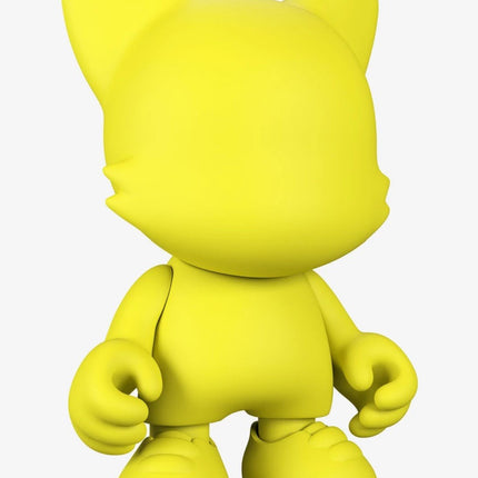 Yellow UberJanky 15 Art Toy by SuperPlastic